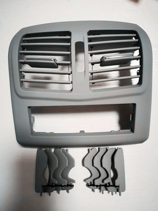 1. Rear gray center console air vent grille cover suitable for Mercedes W212- n