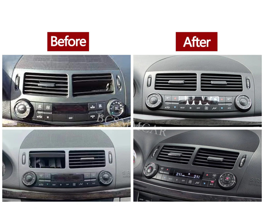 Front Center Air Vent Outlet Grille Fit for Mercedes Benz E Class W211 2003-2008 Q