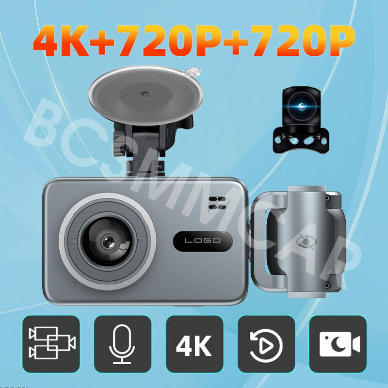 2in Car Dash Cam G-sensor DVR Recorder Parking Monitoring WiFi Loop Recording