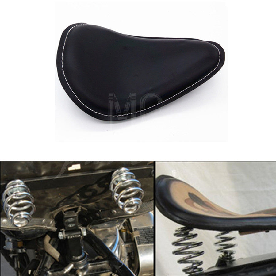 3 Chrome Spring Solo for Seat Bracket for Harley Sportster Chopper Bobber Custom Q