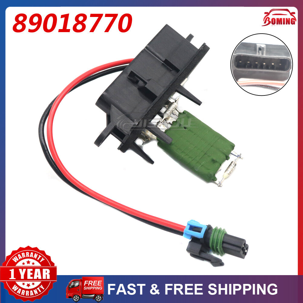 NEW 89018770 Heater Blower Motor Resistor for Chevy Express1500 for GMC Savana 2500 Q
