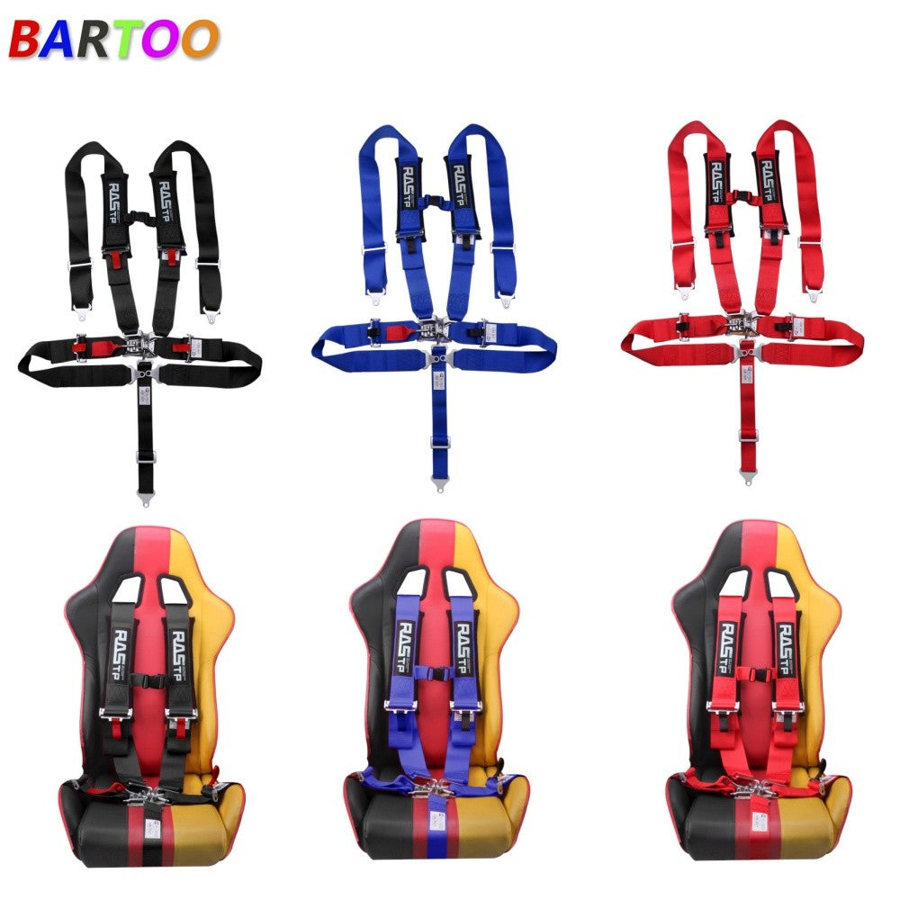 3IN 5 Point Racing Harness Latch Quick Release Safety for Seat Belt ATV UTV Offroad Q