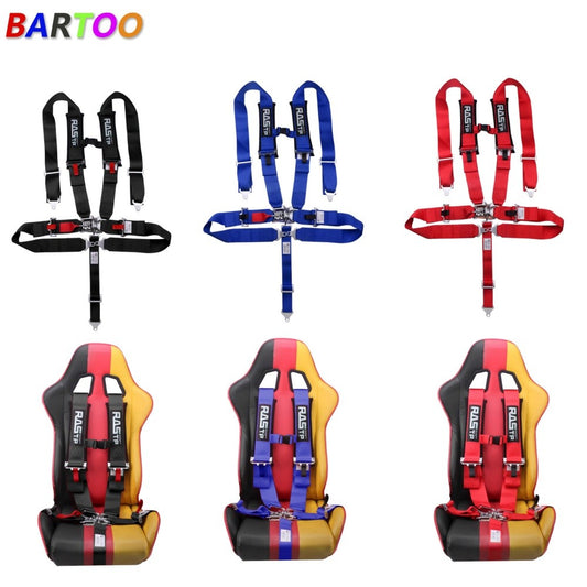 3IN 5 Point Racing Harness Latch Quick Release Safety for Seat Belt ATV UTV Offroad Q