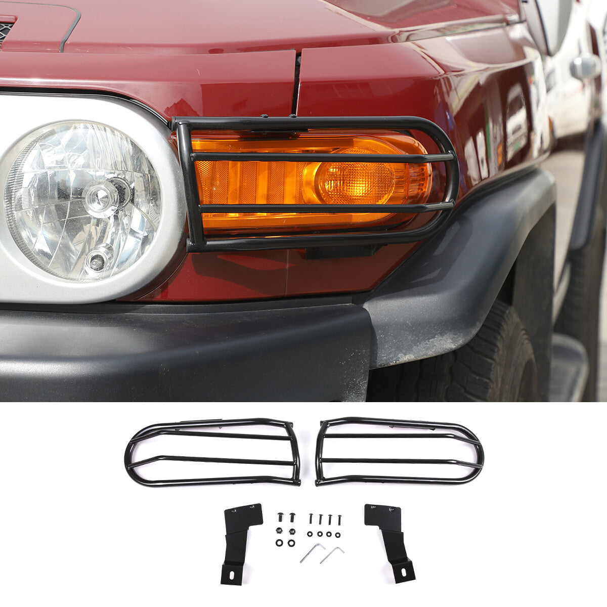 ABS carbon fiber rear air socket decorative protective cover suitable for 5 2011-2017- v
