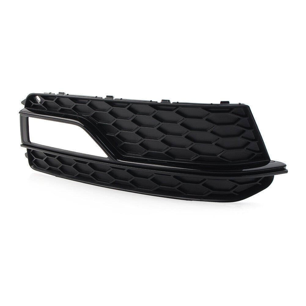 Right Bumper Black Honeycomb Fog Light Grille Cover for Audi A5 S5 13-17