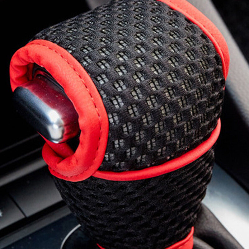 Car Auto Cloth Flat Gear Shift Knob Gear Handle Stick Protector Cover SUV Truck Q