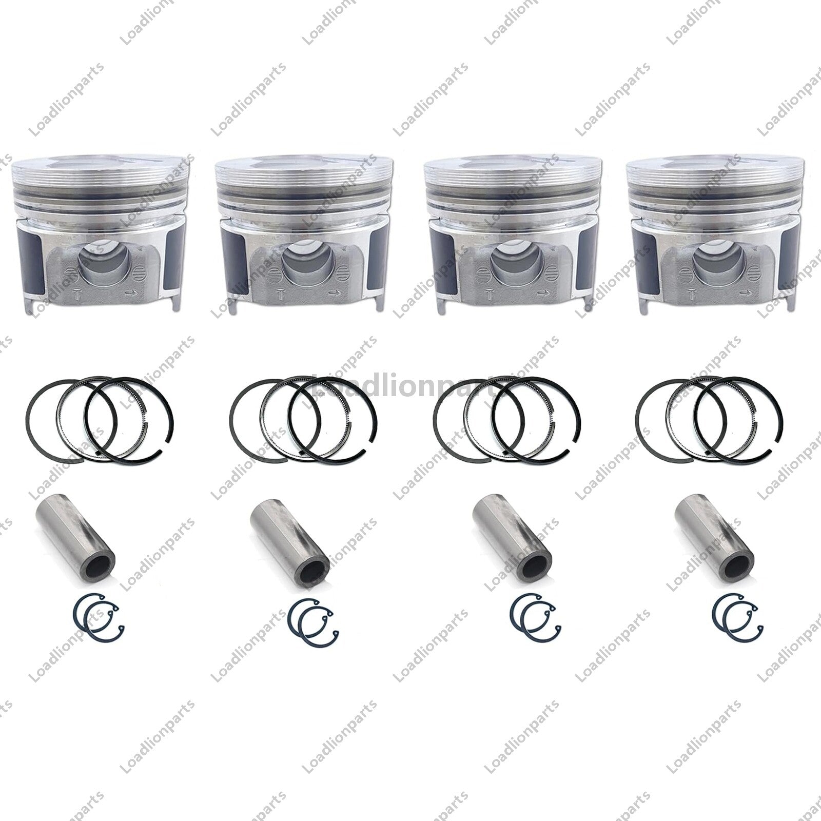 Piston and ring kit + 0.5mm 1J091-21110 for D902 BX2360 BX2370 BX2380 BX23S-