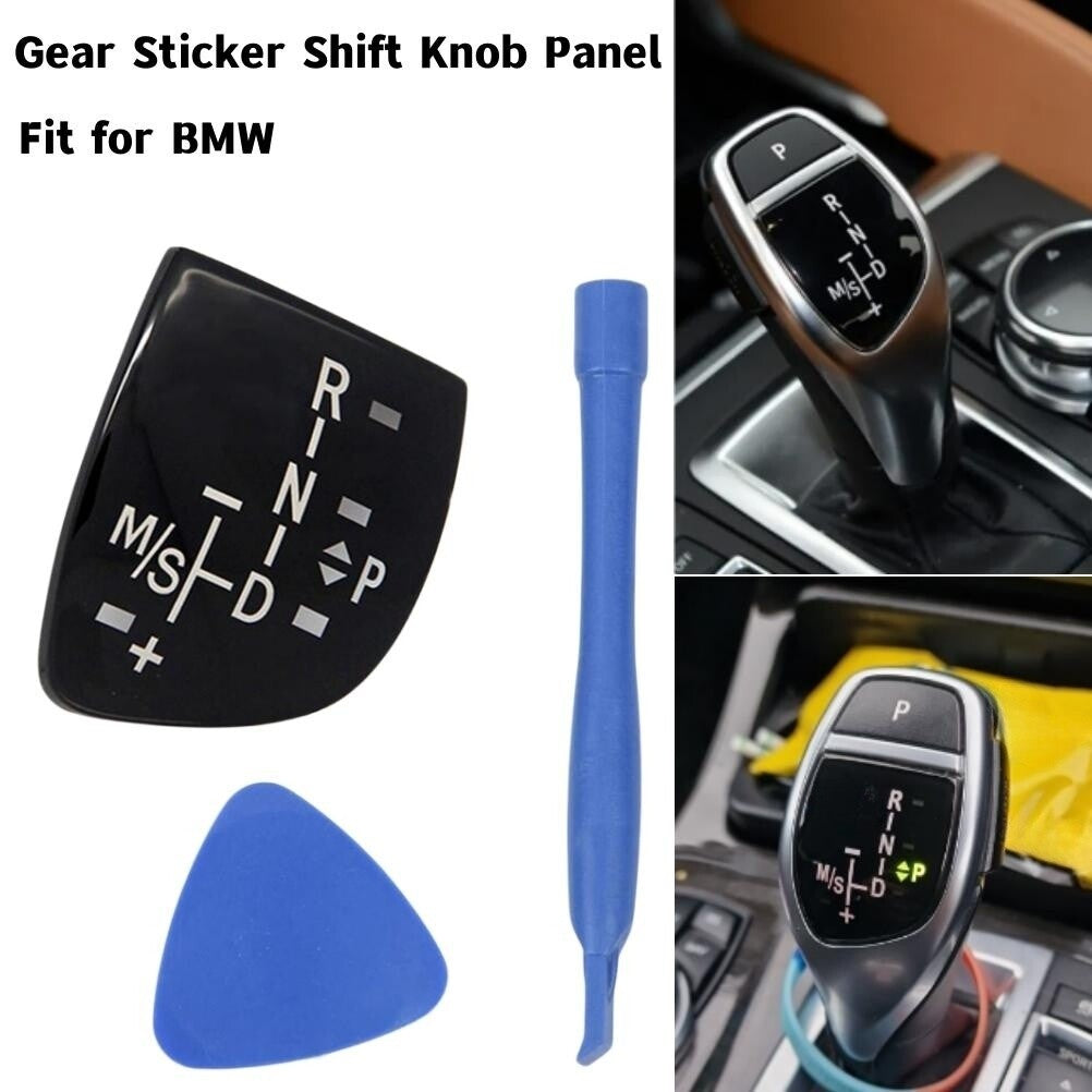 Car Shift Button Panel Shift Button Cover for BMW X1 X3/X5 F01 F10 F30 M3 M5 Q