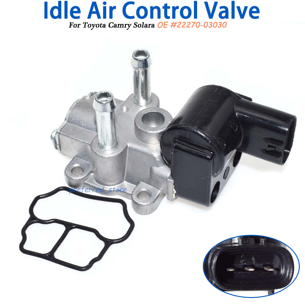 22270-03030 Idle Air Control Valve for Camry 1997-2000 Solara 1999-2000 v