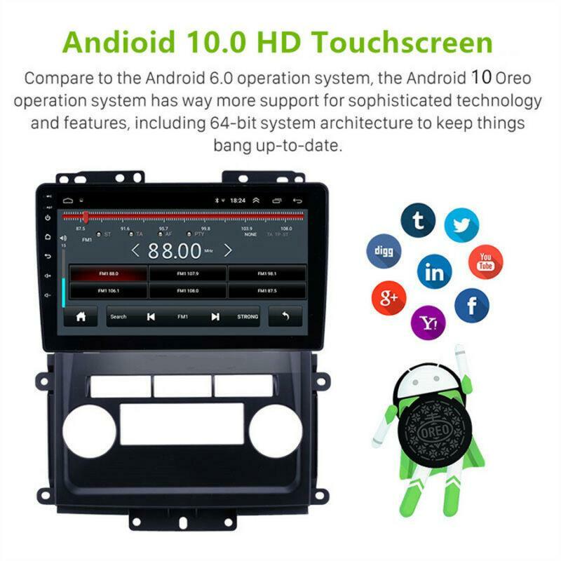 Compatible with 2009-2012 Frontier Xterra, Android 10 Car Radio, GPS, MP5, 9-inch Touchscreen. n