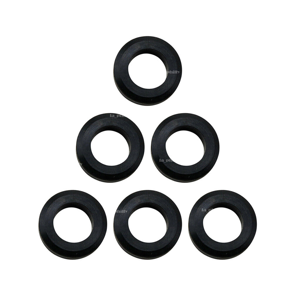 6Pcs Fuel Injector Lower Seal Insulator Gaskets MD087060 for Mitsubishi Eclipse Q