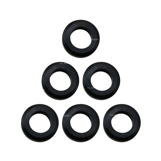 6Pcs Fuel Injector Lower Seal Insulator Gaskets MD087060 for Mitsubishi Eclipse Q