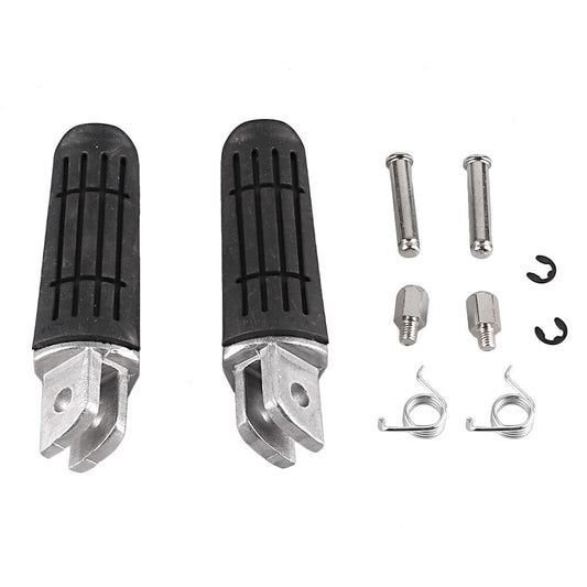 2pcs Front Footrests Foot pegs Fits for Yamaha FZ6 2004-2009 YZF 1000 R1 2002-2003