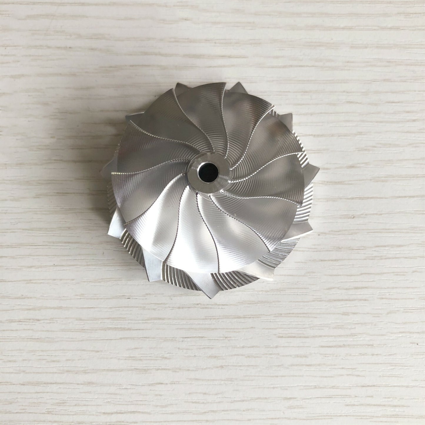 K16 54.70/67.00 mm 11+0 insert tip milling performance billet compressor wheel