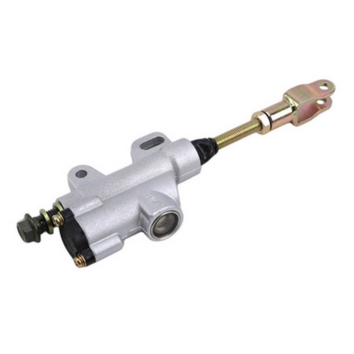 Motorcycle Rear Cylinder Foot Brake Top Pumps Motor Accessories Accessory Silver Q