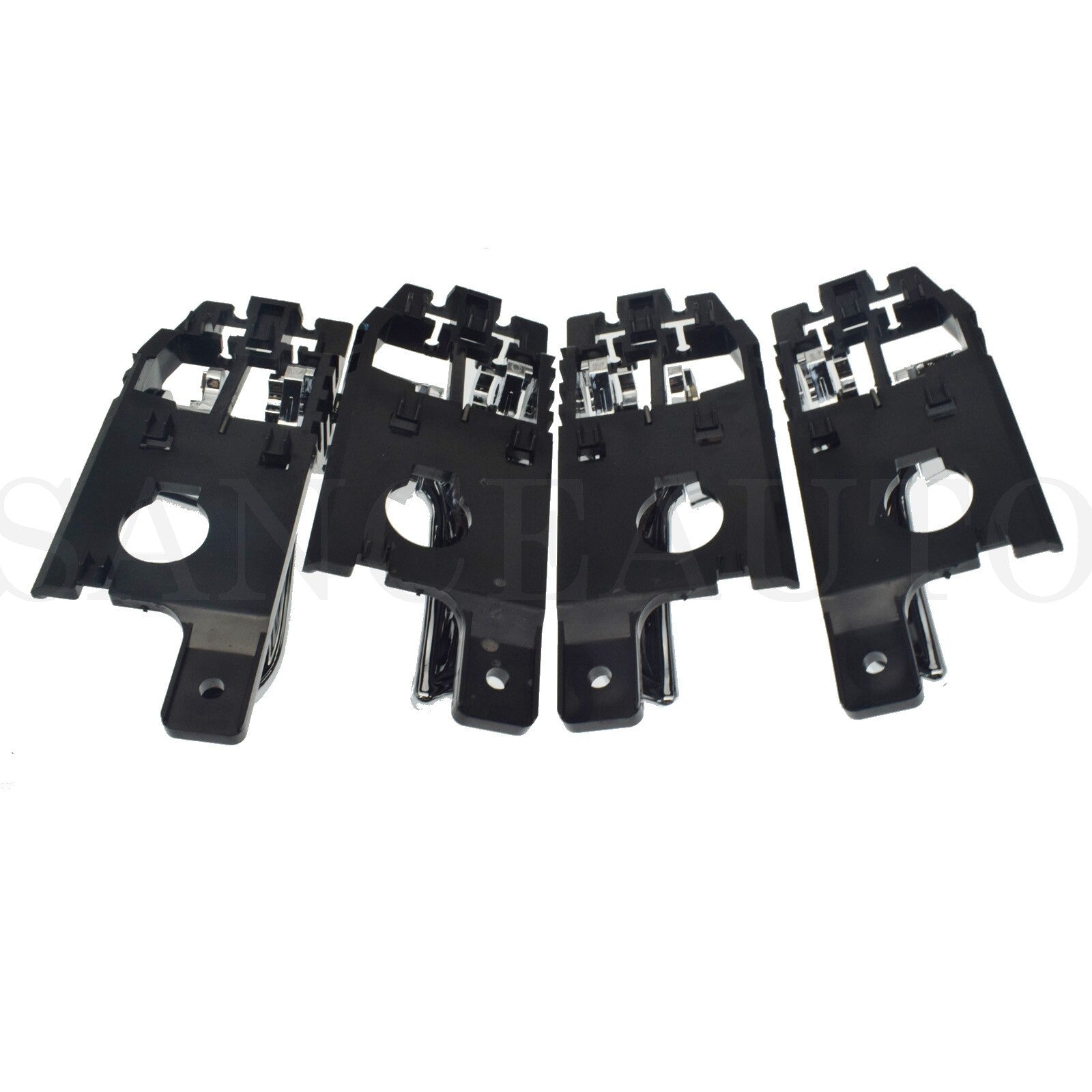 4-piece set of chrome-plated interior door handles for 2005-2010 for Kia . n