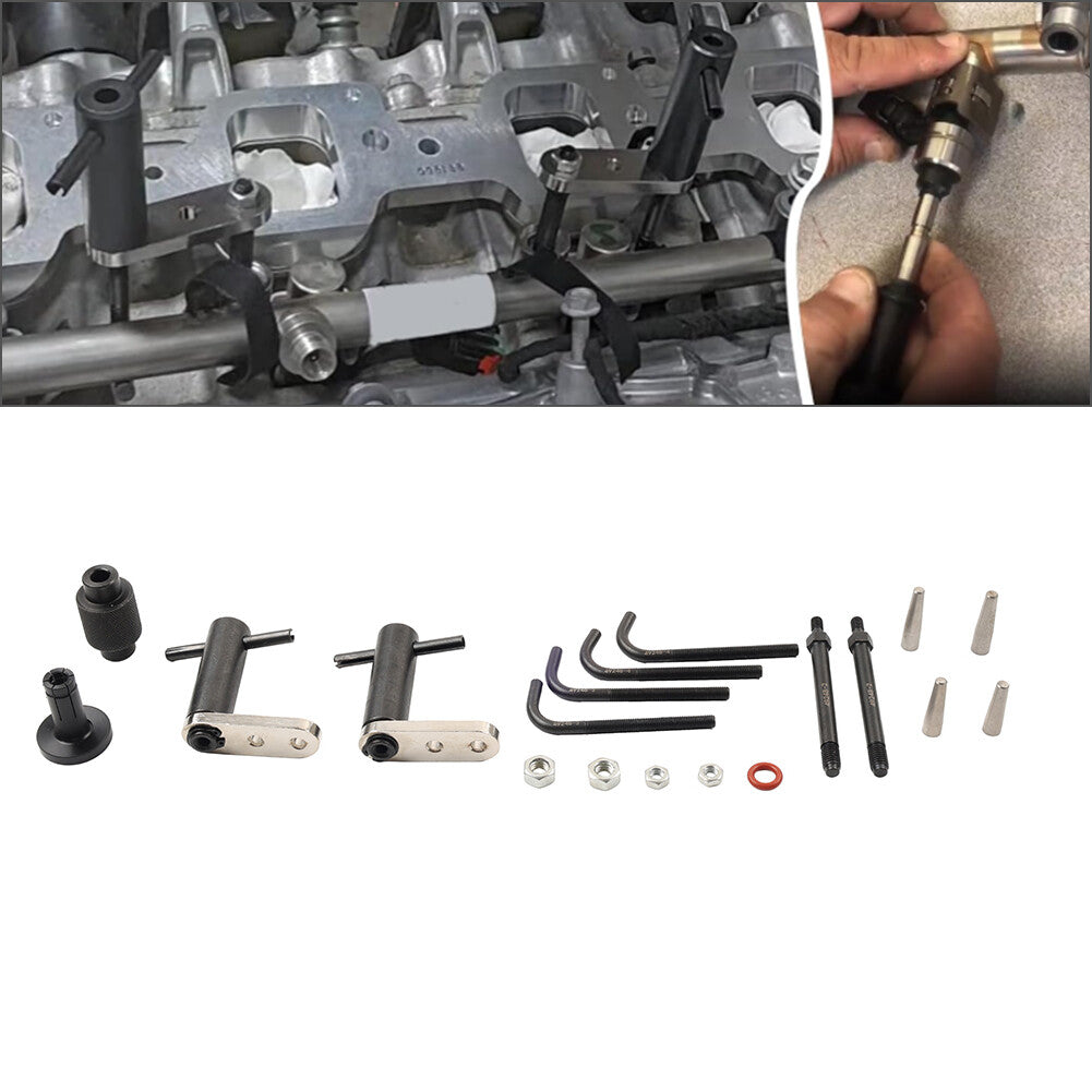 6706 Fuel Injector Rail Assembly Remover EN-49248 & GM245 Seals For GM Engines Q