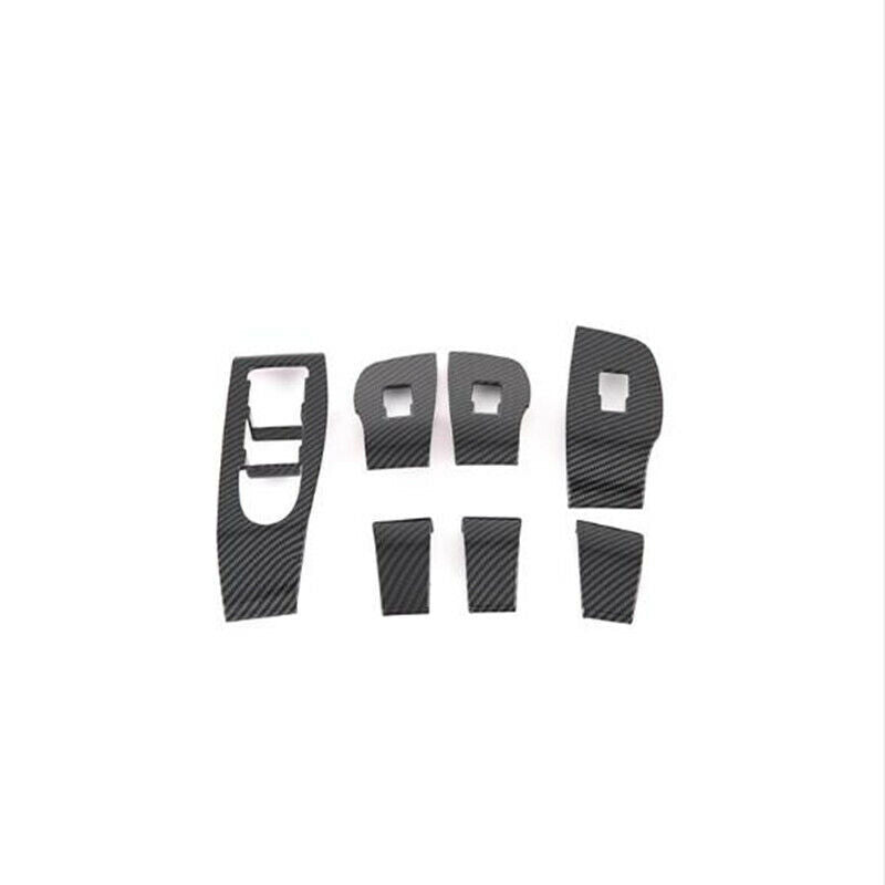 Car Door Window Switch Panel Cover Trim for Mazda CX-30 CX30 2020 2021 2022 7PCS