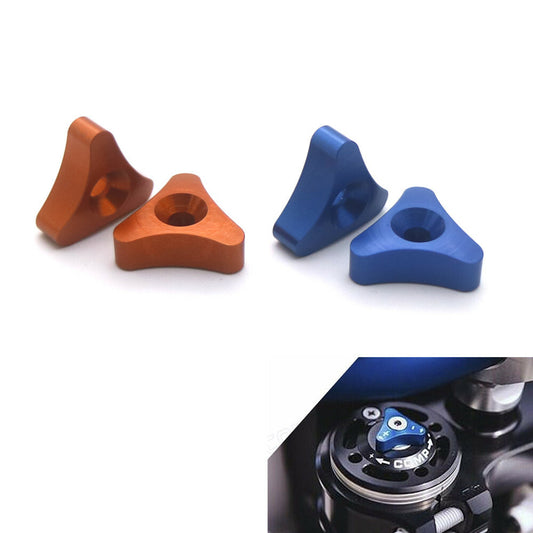 48mm Front Forks SXS Knob Adjuster Set For Husaberg Husqvarna 690 Q