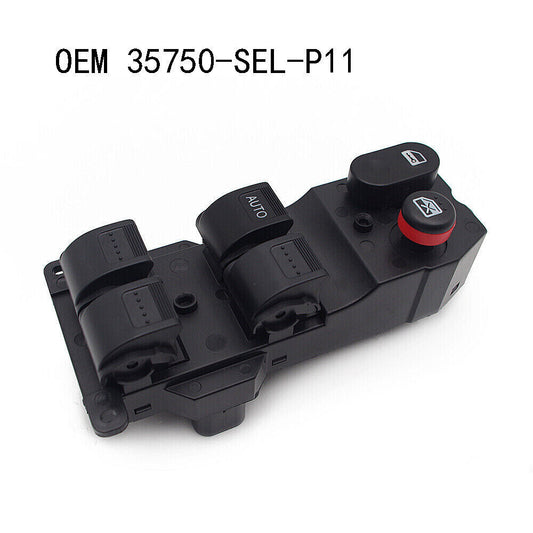 for Honda Jazz City Power Window Lifter Switch 35750-SEL-P11 35750-S0L-G01ZA NEW