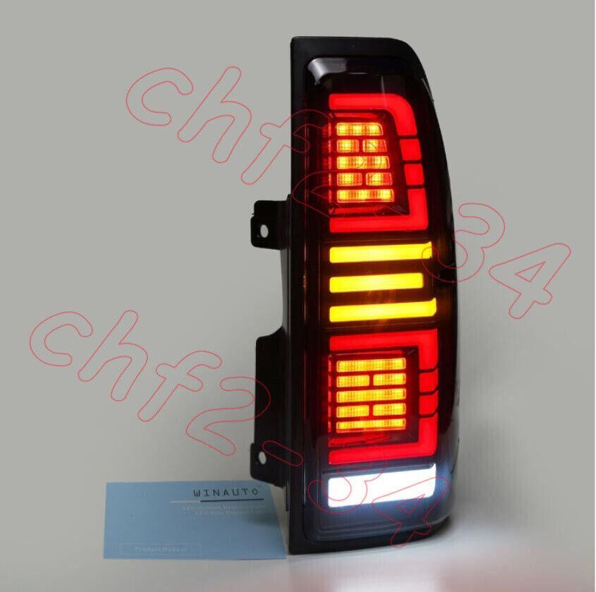 Smoked LED brake taillights are suitable for the for Toyota for Land Cruiser Prado LC90 (March 1996).