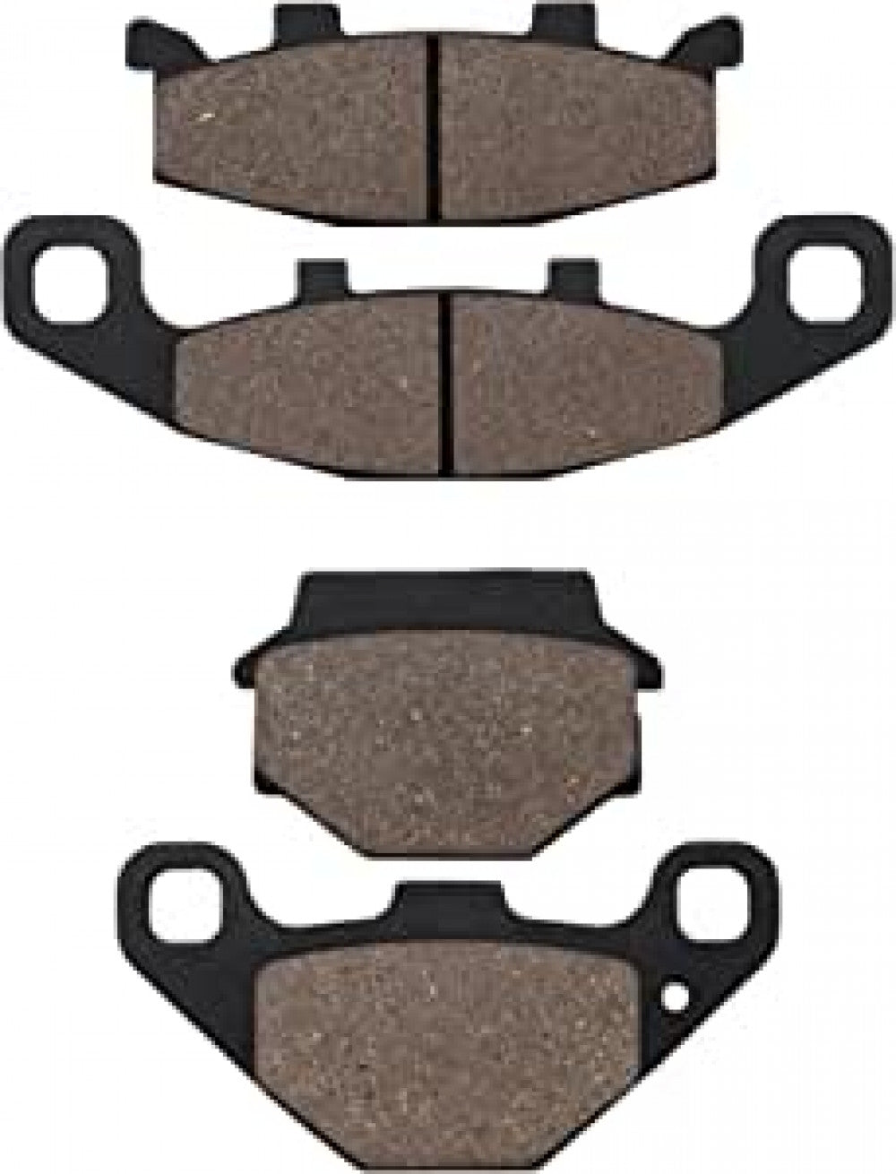 Front Rear Brake Pads for Balius 500 1991-1995 ZZR 250 EX 250 H 1990-2001 GPz500