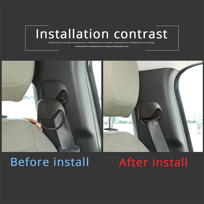 Carbon Fiber Center Console GPS Navigation Cover Trim for Corvette C7 2014-2019- v