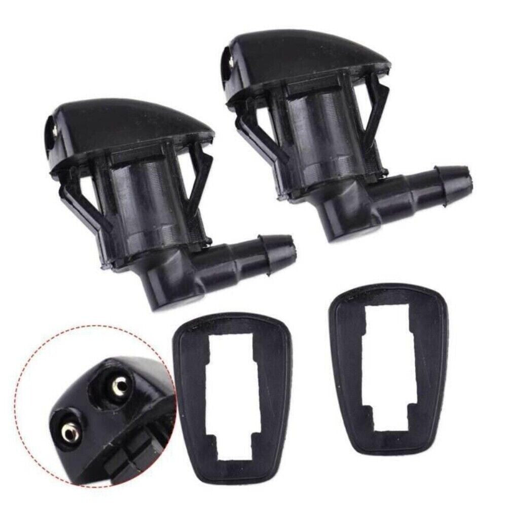 2x Front Windshield Washer Wiper Jet Spray Nozzle Fit for Malibu for Dodge n