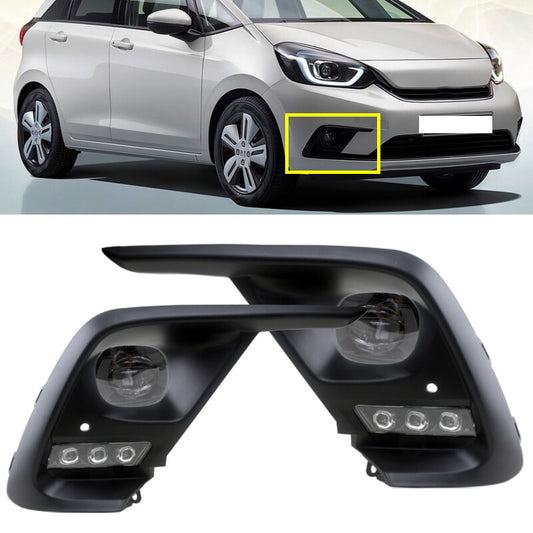 Set for Honda Fit 2020-2022 front LED fog light Retrofit daytime running lights