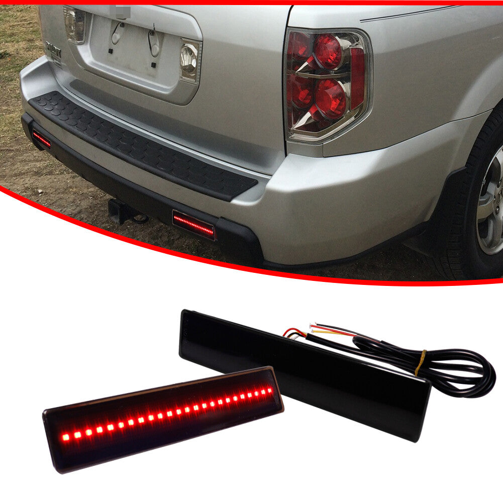 Smoked bumper reflector turn signal light suitable for 2006-08 for Honda Pilot Reear LH&RH- v