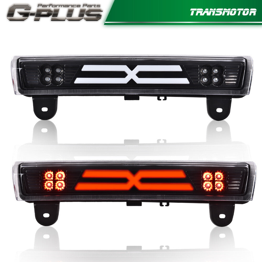 Fit For 00-06 Suburban Tahoe for Yukon Black LED Third Brake Light Cargo Light - v
