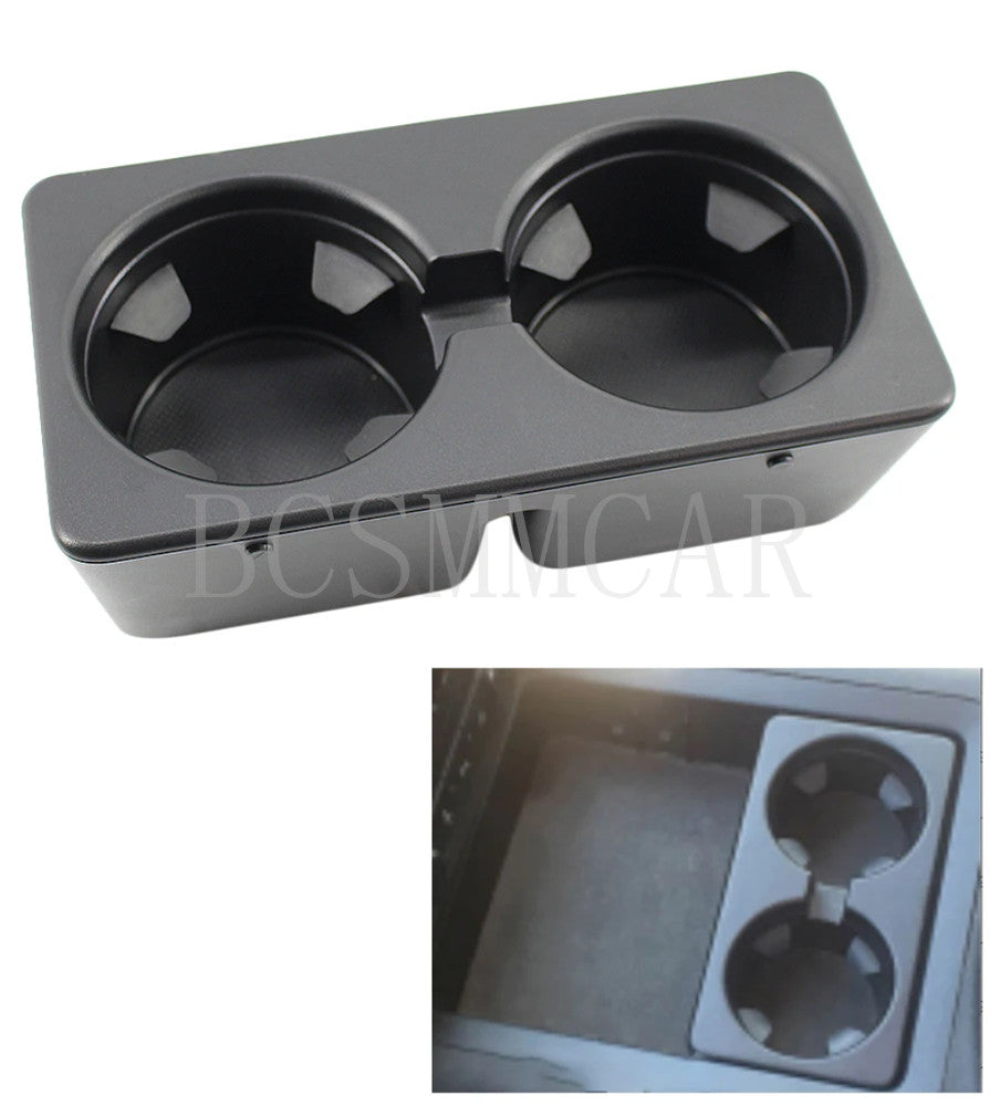 Console Cup Holder Insert Dual Drink Fit For 2007-2014 for GMC for Yukon Q