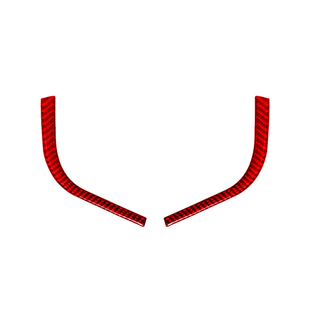8x Carbon Fiber Interior Dashboard Kit Cover Trim For Tacoma 2016-21 Red v