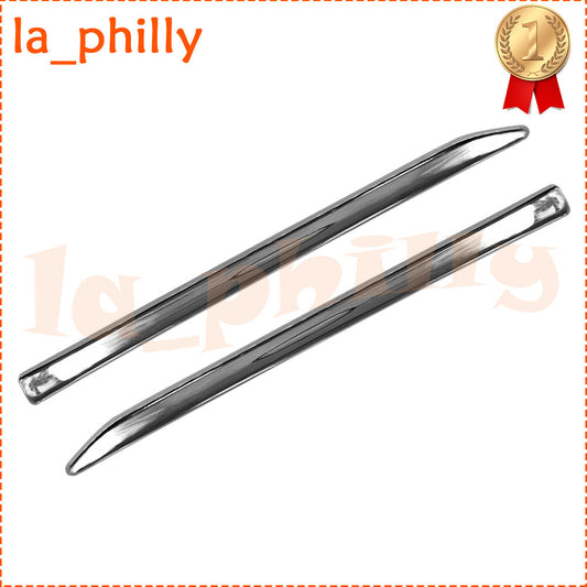 Pair Front Right+Left Fender Molding Fit For 2010-2016 for Mercedes-Benz E550 E350 Q
