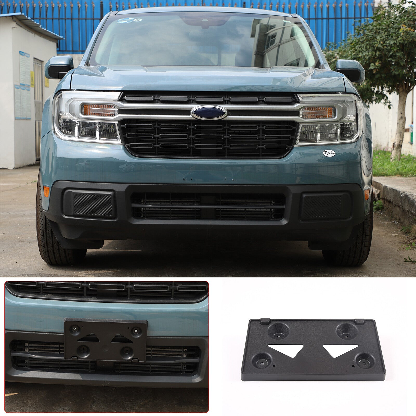 Matte black steering wheel button frame trim for Toyota Tacoma/Tundra 2016 - 2022