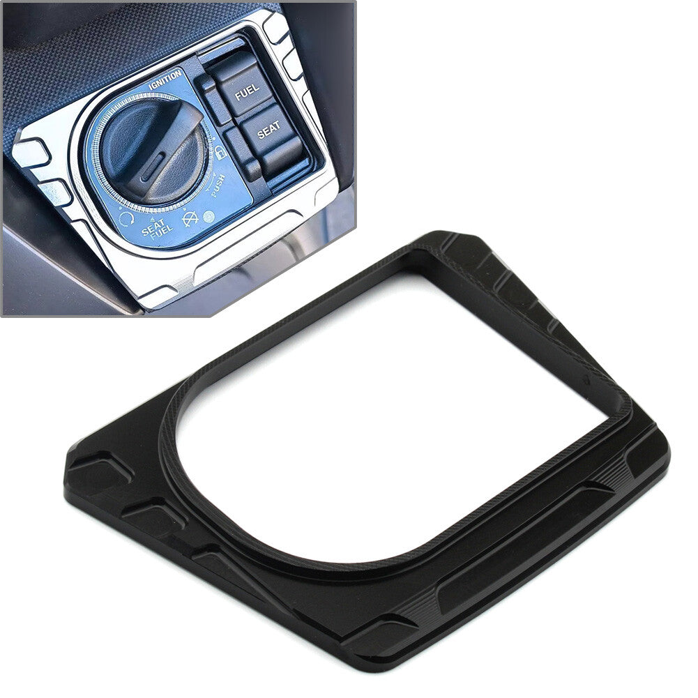Ignition Electric Door Lock Switch Cover Black for Honda FORZA300 350 NSS350 Q