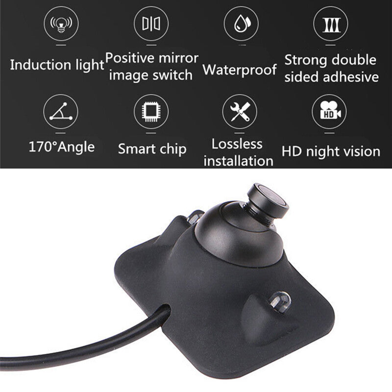 Adjustable front and rearview camera lights with LED night vision 12V for SUVs. n