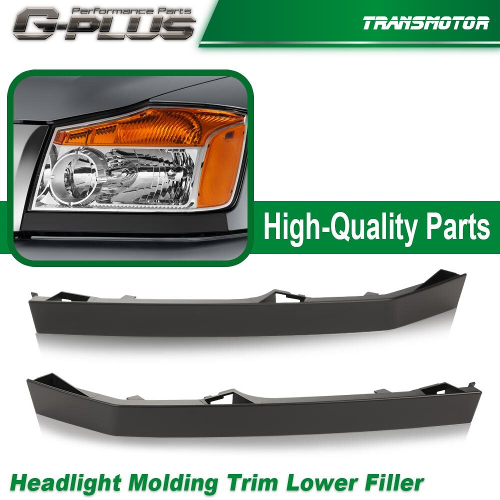 * Headlight molding trim lower filler suitable for 04-15 Titan Armada QX56- v