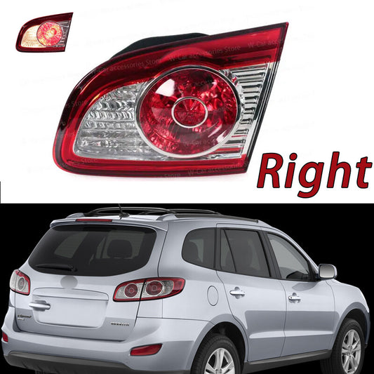 1Pcs Right Red Rear LED Inner Tail Light Cove for Hyundai Santa Fe 2010-2012