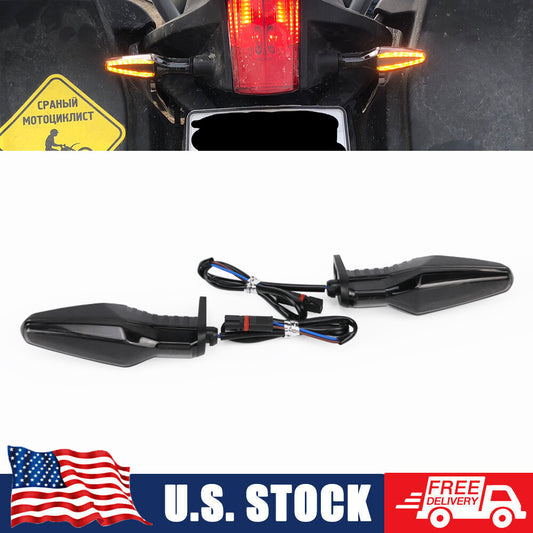 for BMW R 1250 GS ADV R1200R R NineT Scrambler Rear LED Turn Signal Lights Lamp Q