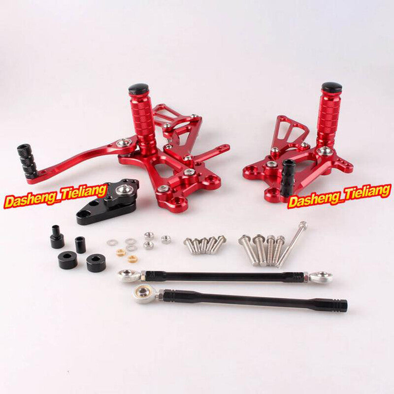 Fit for Honda CBR 600RR F5 2007-2014 Rearsets Kit Footrest Footpegs