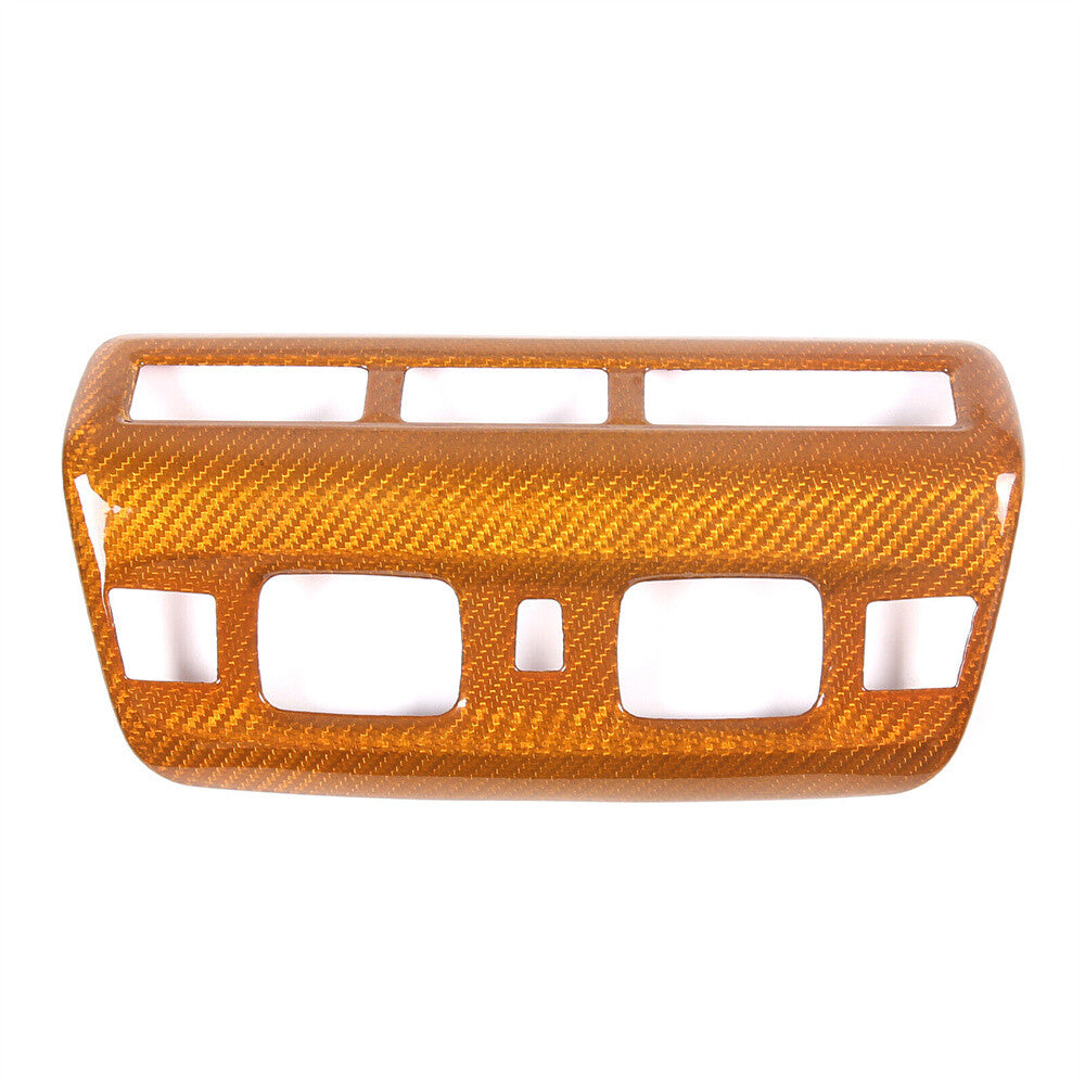 for Chevrolet for Corvette C8 2020+Yellow Carbon Fiber Reading Light Lamp Panel Trim