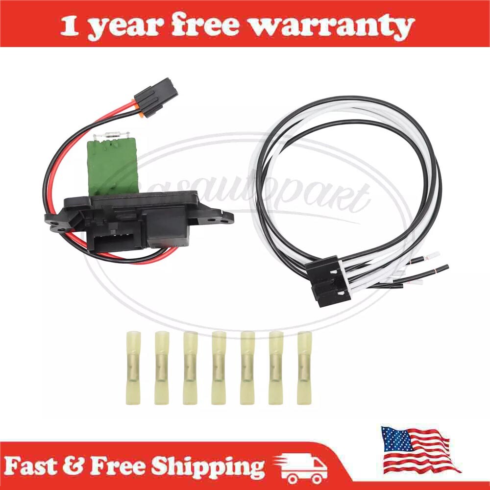 for Chevy Silverado 15002500 for GMC for Sierra for Yukon HVAC Heater Blower Motor Resistor