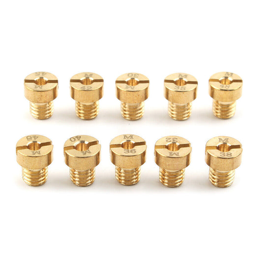 10x M5 Main jet For Dellorto Carburetor SHA SHB UA UB PHBG VHB-CS VHBT-CS #70-88 Q