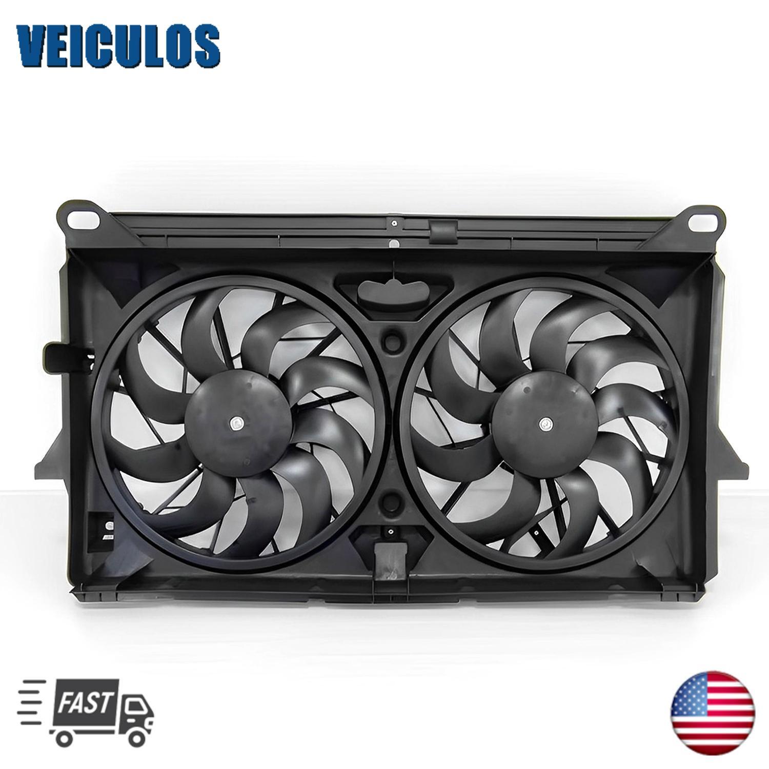 Radiator Condenser Cooling Fan Assembly For 05-06 for Cadillac for Escalade ESV 622230