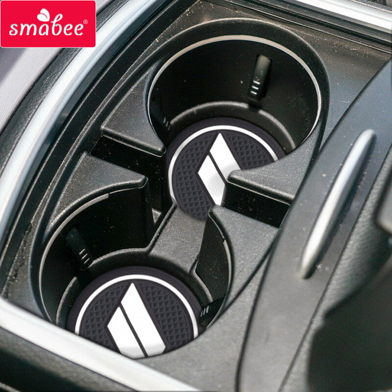 for Dodge Charger 2015 ~ 2019 Anti-Slip Cup Holder Mat Accessories Non-Slip Mat