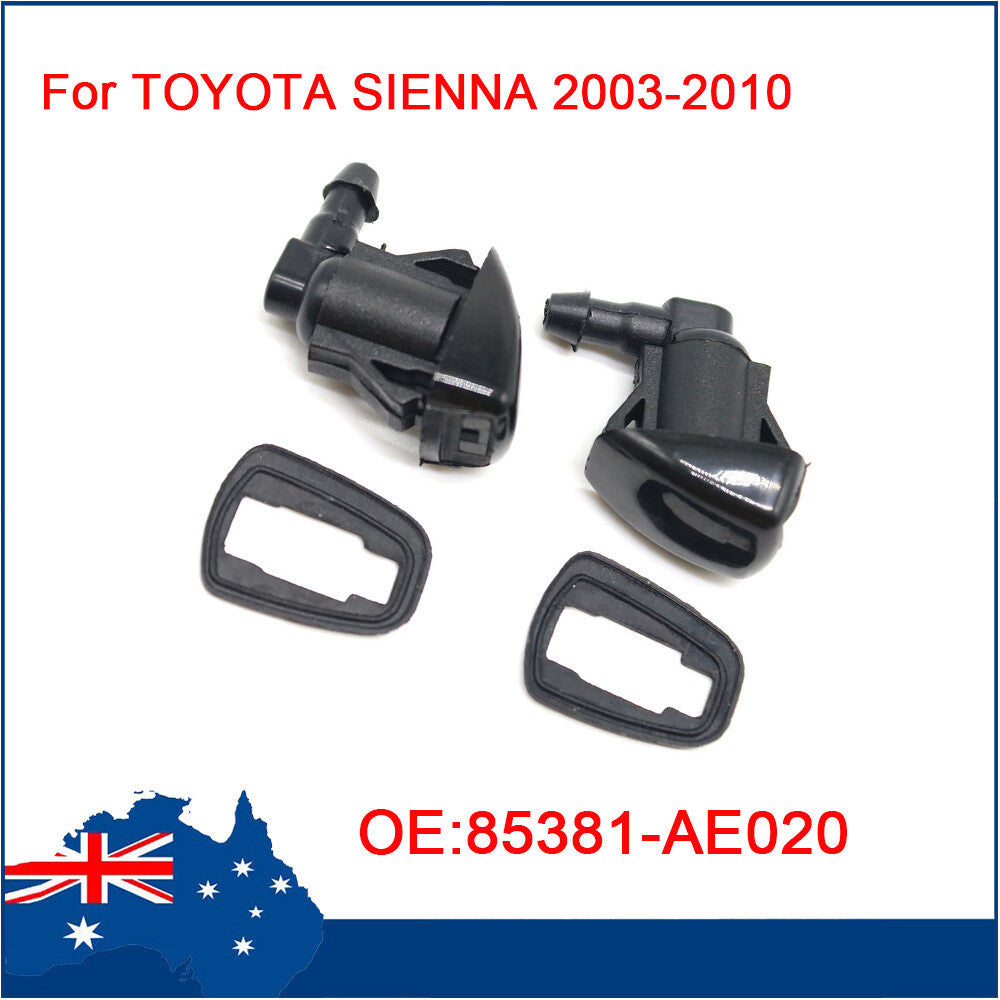 2PCS Windshield Wiper Spray Jet Washer Nozzle NEW for TOYOTA for SIENNA SOLARA AU Q