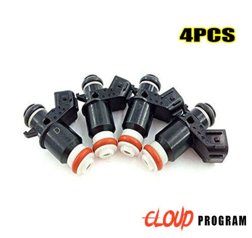 4 Pcs Fuel Injector 16450-PLC-003 Fit for Honda for Civic 1.7L LX DX HX n
