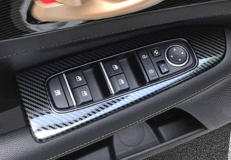 Suitable for Honda for Civic CRV Accord Odyssey carbon fiber remote control car keychain protective cover- v