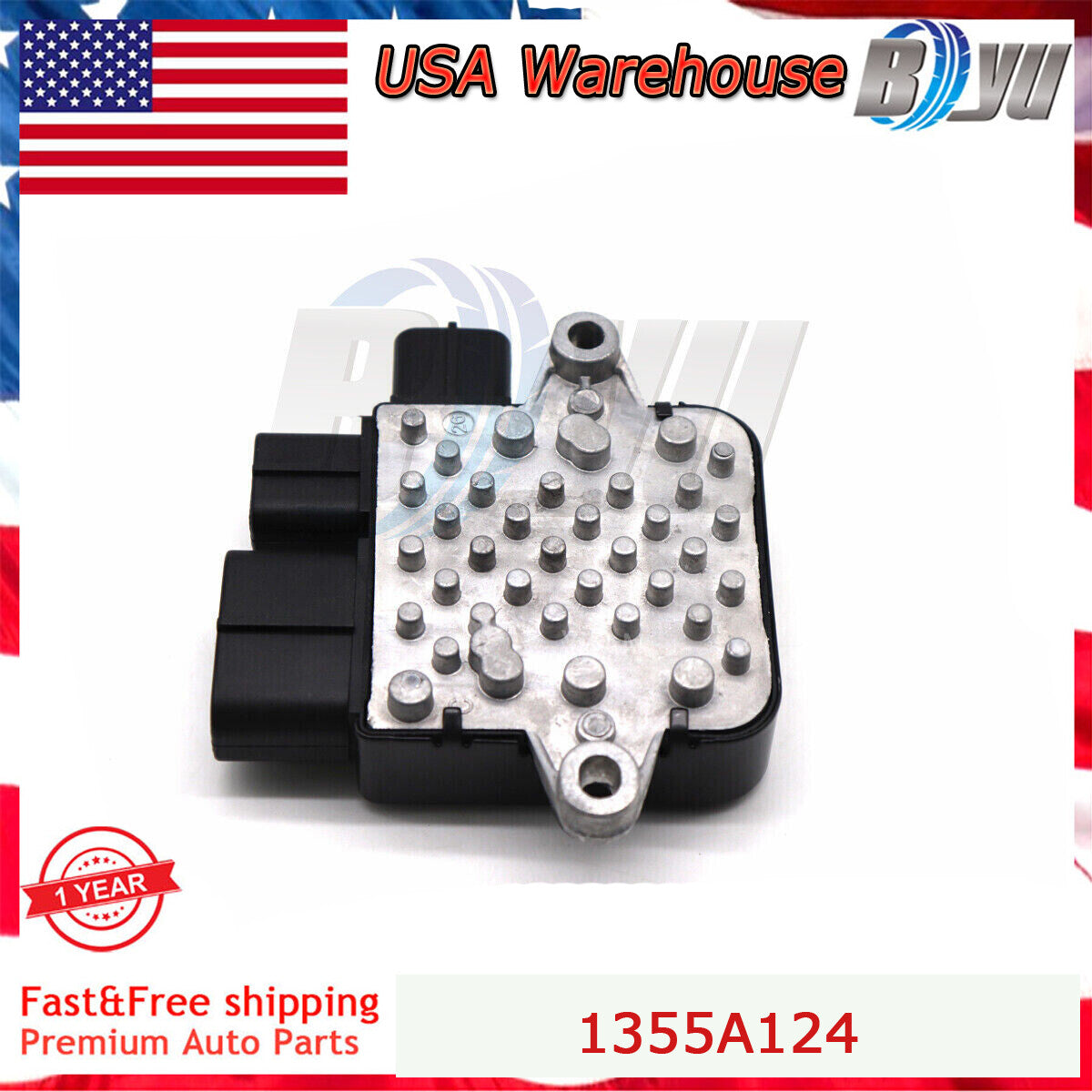 Cooling Fan Control Unit Module For 2002-07 for Mitsubishi Outlander Lancer 1355A124